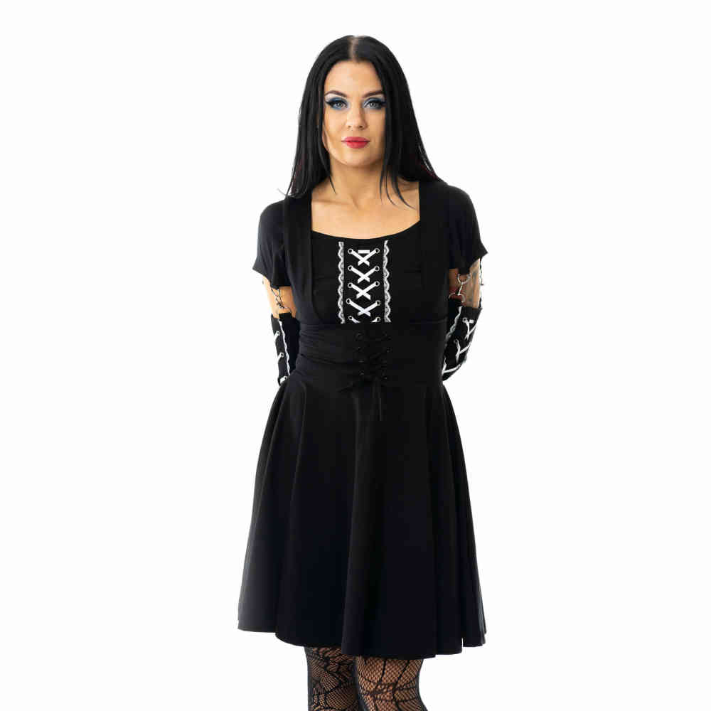 Chemical Black - Ondine Korte jurk - Zwart